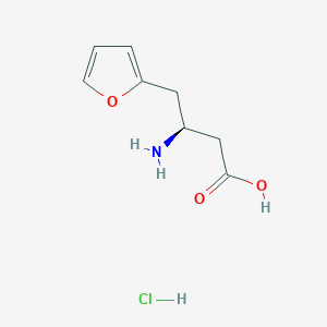 (S)-3-Amino-4-(furan-2-yl)butanoic acid hydrochloride