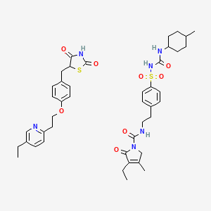 molecular formula C43H54N6O8S2 B15185027 Glimy CAS No. 949116-28-3
