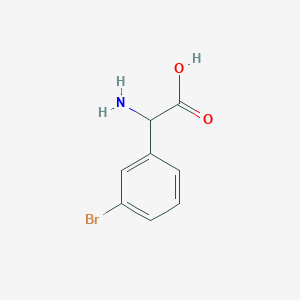 molecular formula C8H8BrNO2 B151851 2-氨基-2-(3-溴苯基)乙酸 CAS No. 79422-73-4