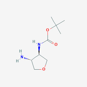 3-N-Boc-trans-tetrahydrofuran-3,4-diamine