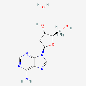 2'-deoxyadenosine-5'-13C monohydrate