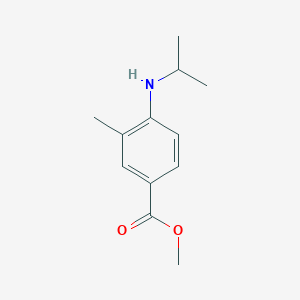 Methyl 3-methyl-4-[(propan-2-yl)amino]benzoate