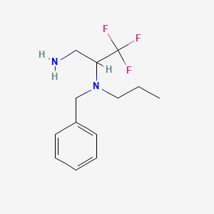 (3-Amino-1,1,1-trifluoropropan-2-yl)(benzyl)propylamine