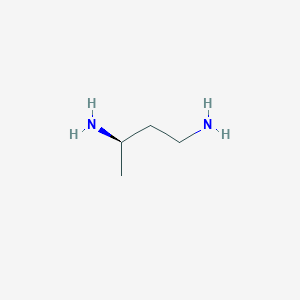 molecular formula C4H12N2 B15185268 1,3-Butanediamine, (R)- CAS No. 44391-42-6