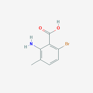 2-Amino-6-bromo-3-methylbenzoic acid