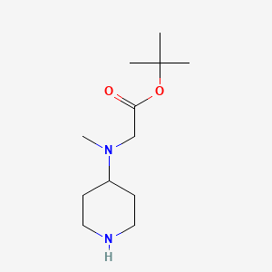 Tert-butyl 2-[methyl(piperidin-4-yl)amino]acetate