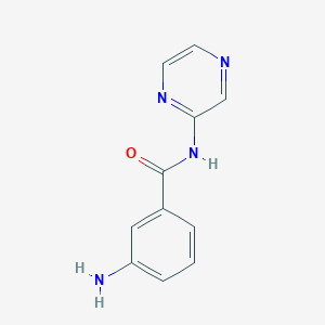 3-amino-N-(pyrazin-2-yl)benzamide