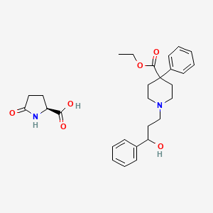molecular formula C28H36N2O6 B15185338 Einecs 298-470-7 CAS No. 93804-91-2