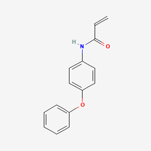 N-(4-phenoxyphenyl)prop-2-enamide