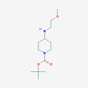 molecular formula C13H26N2O3 B1518544 1-Boc-4-(2-Methoxyethylamino)piperidine CAS No. 710972-40-0