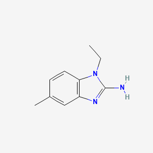 1-ethyl-5-methyl-1H-1,3-benzodiazol-2-amine