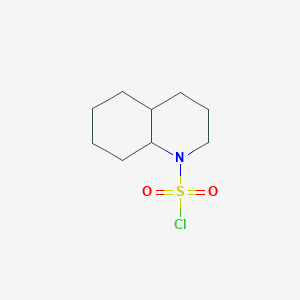 Decahydroquinoline-1-sulfonyl chloride