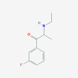 molecular formula C11H14FNO B15185753 3-Fluoroethcathinone CAS No. 1600499-94-2