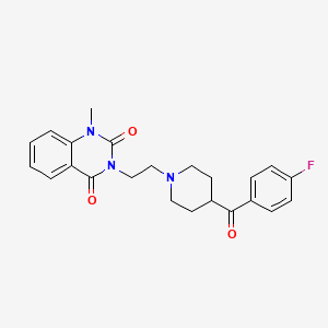 molecular formula C23H24FN3O3 B15185861 N-Methylketanserin CAS No. 76315-77-0
