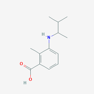 2-Methyl-3-[(3-methylbutan-2-yl)amino]benzoic acid