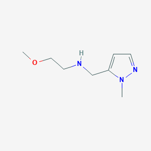 (2-methoxyethyl)[(1-methyl-1H-pyrazol-5-yl)methyl]amine