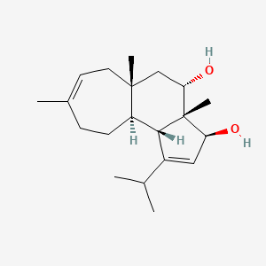 molecular formula C20H32O2 B15185961 Cyanthiwigin D CAS No. 150999-00-1