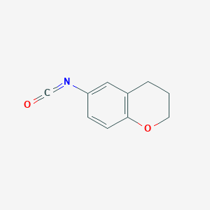 molecular formula C10H9NO2 B1518599 6-Isocyanatochroman CAS No. 1002727-87-8