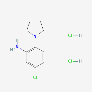5-Chloro-2-pyrrolidin-1-ylaniline dihydrochloride