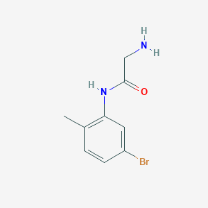 2-amino-N-(5-bromo-2-methylphenyl)acetamide