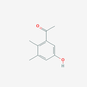 molecular formula C10H12O2 B151862 3-Acetyl-4,5-dimethylphenol CAS No. 127701-70-6