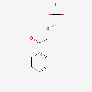 1-(4-Methylphenyl)-2-(2,2,2-trifluoroethoxy)ethan-1-one