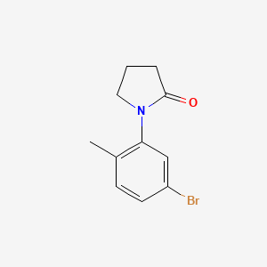 1-(5-Bromo-2-methylphenyl)pyrrolidin-2-one