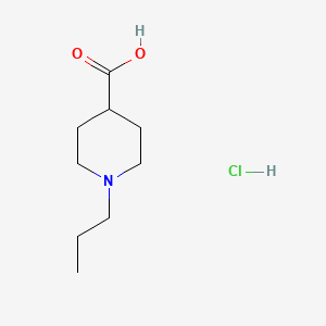 1-Propylpiperidine-4-carboxylic acid hydrochloride