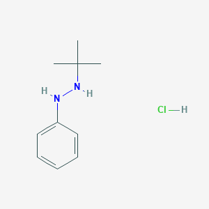 1-Tert-butyl-2-phenylhydrazine hydrochloride