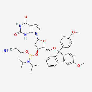 molecular formula C41H48N5O8P B1518644 7-Deaza-2'-deoxyxanthosine cep 
