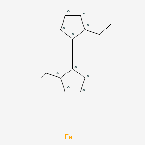 molecular formula C17H22Fe B1518647 Catocene CAS No. 37206-42-1