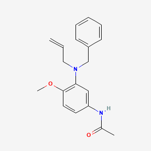 molecular formula C19H22N2O2 B1518652 N-(3-(ally(benzyl)amino)-4-methoxyphenyl)acetamide 
