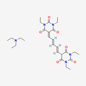 molecular formula C27H41N5O6 B15187034 Einecs 279-003-6 CAS No. 78902-47-3