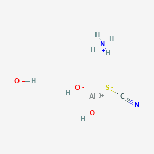molecular formula CH7AlN2O3S B15187094 Intensify CAS No. 93269-06-8