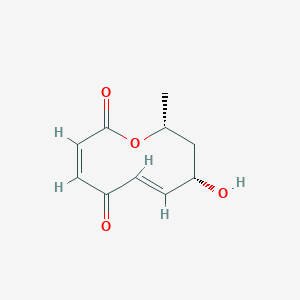 molecular formula C10H12O4 B15187100 Pyrenolide C CAS No. 76353-69-0