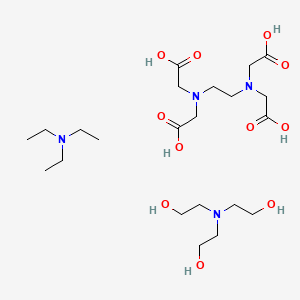 molecular formula C22H46N4O11 B15187119 Einecs 302-413-4 CAS No. 94108-76-6