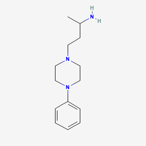 4-(4-Phenylpiperazin-1-yl)butan-2-amine