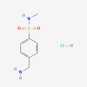 4-(aminomethyl)-N-methylbenzenesulfonamide hydrochloride