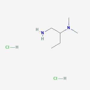 (1-Aminobutan-2-yl)dimethylamine dihydrochloride