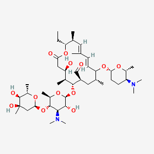 molecular formula C45H78N2O13 B15187422 Chimeramycin B CAS No. 87092-83-9