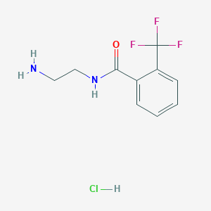N-(2-aminoethyl)-2-(trifluoromethyl)benzamide hydrochloride