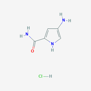 4-amino-1H-pyrrole-2-carboxamide hydrochloride