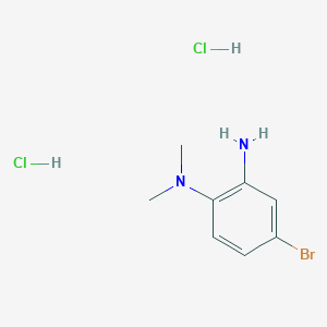 N-(2-amino-4-bromophenyl)-N,N-dimethylamine dihydrochloride