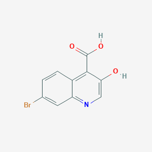 7-Bromo-3-hydroxyquinoline-4-carboxylic acid