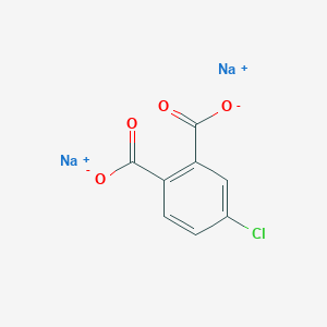 molecular formula C8H3ClNa2O4 B15187737 Disodium 4-chlorophthalate CAS No. 74543-14-9