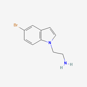 2-(5-bromo-1H-indol-1-yl)ethanamine