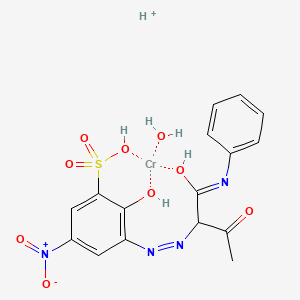 molecular formula C16H17CrN4O9S+ B15187786 Einecs 287-245-9 CAS No. 85443-53-4