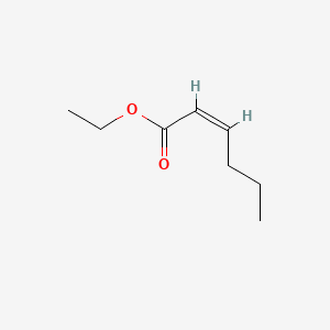 molecular formula C8H14O2 B15187983 Ethyl (Z)-2-hexenoate CAS No. 27829-71-6