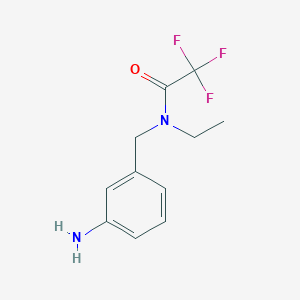 N-(3-aminobenzyl)-N-ethyl-2,2,2-trifluoroacetamide