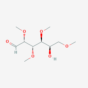 molecular formula C10H20O6 B15188083 2,3,4,6-Tetra-O-methyl-D-galactose CAS No. 4060-05-3
